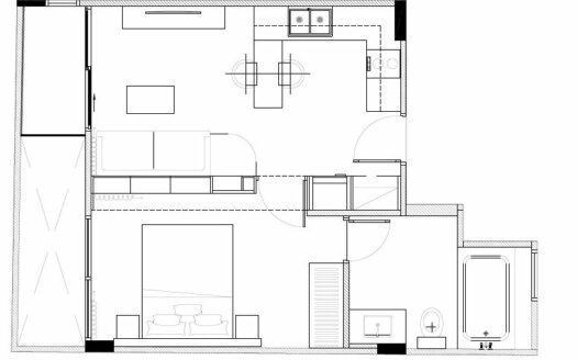 Belong One-Bedroom Apartment (LAYOUT 3)